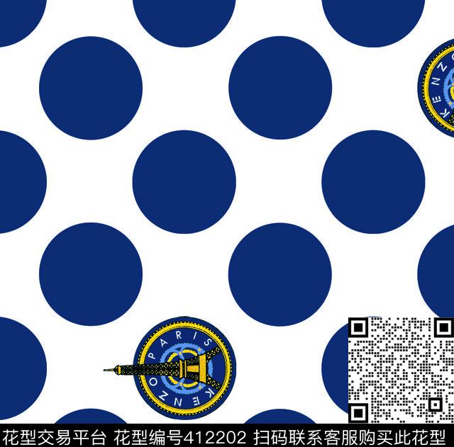 塔圆点传统印花华亿平台下载（图片编号: 412202） - 瓦栏（Walan）