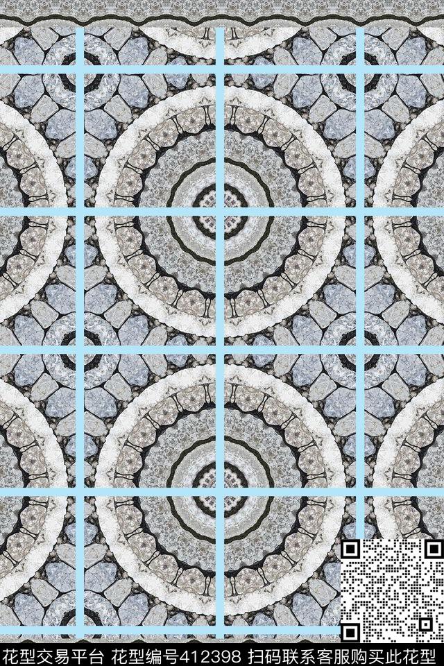 岩石纹理数码印花华亿平台下载（图片编号: 412398） - 瓦栏（Walan）