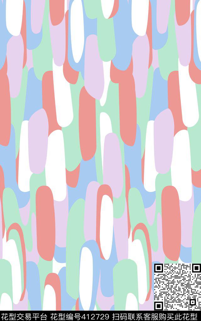 传统印花几何迷彩几何传统印花华亿平台下载（图片编号: 412729） - 瓦栏（Walan）