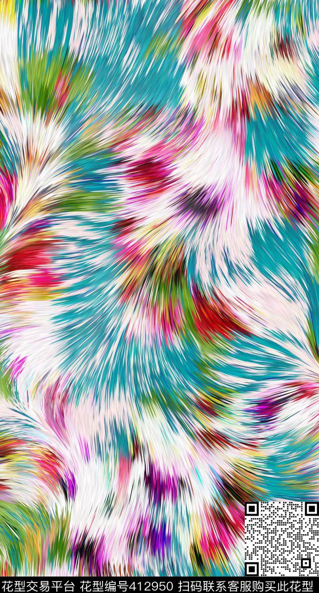 布艺动感动物纹数码印花华亿平台下载（图片编号: 412950） - 瓦栏（Walan）