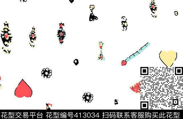 2016春夏女装衬衫雪纺韩版嘴唇桃心传统印花华亿平台下载（图片编号: 413034） - 瓦栏（Walan）