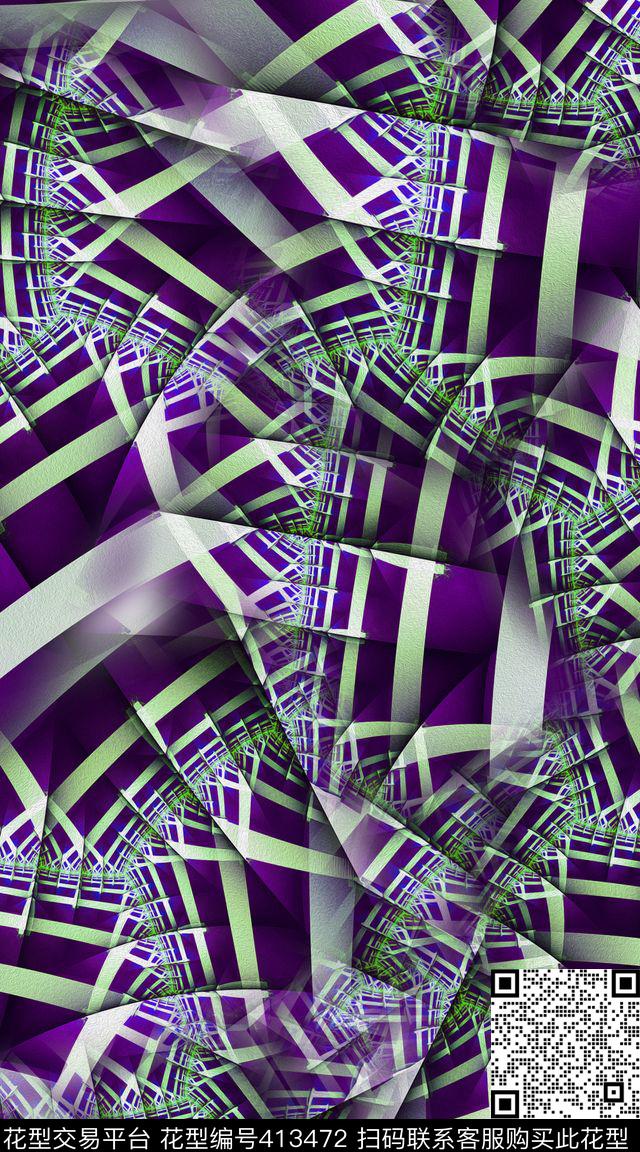 数码炫彩男士数码印花华亿平台下载（图片编号: 413472） - 瓦栏（Walan）