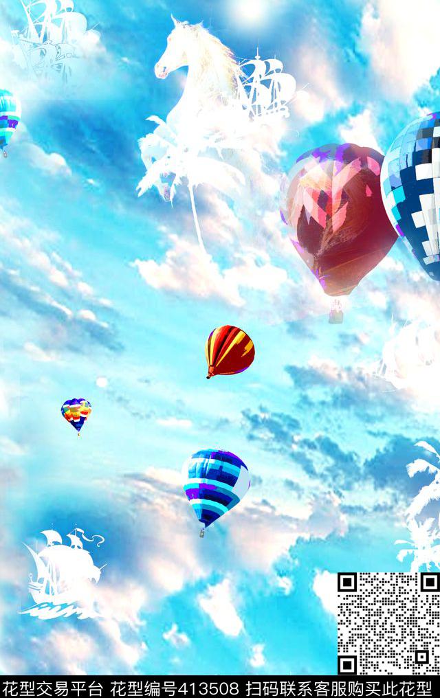 窗帘短裤男装数码印花华亿平台下载（图片编号: 413508） - 瓦栏（Walan）