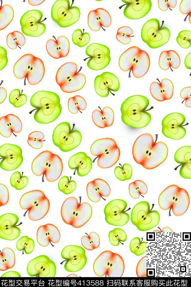抽象卡通个性传统印花华亿平台下载（图片编号: 413588） - 瓦栏（Walan）