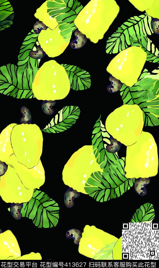 热带风情花卉热带花卉植物数码印花华亿平台下载（图片编号: 413627） - 瓦栏（Walan）