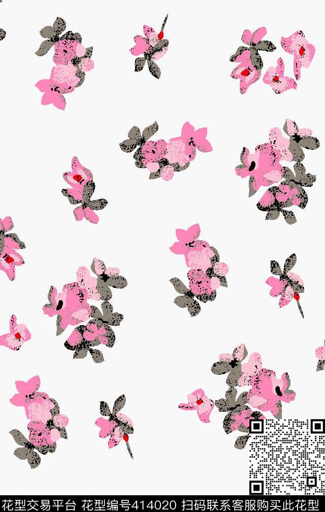 碎花传统印花华亿平台下载（图片编号: 414020） - 瓦栏（Walan）