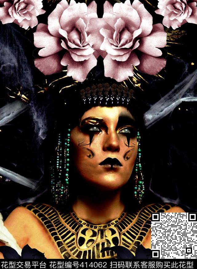 欧美人鬼数码印花华亿平台下载（图片编号: 414062） - 瓦栏（Walan）