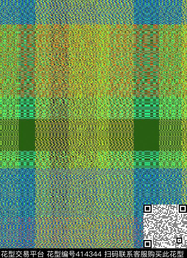 方格几何简单传统印花华亿平台下载（图片编号: 414344） - 瓦栏（Walan）