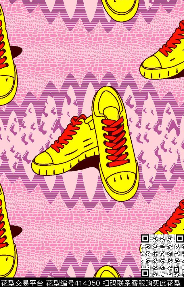 鞋子路201503传统印花华亿平台下载（图片编号: 414350） - 瓦栏（Walan）