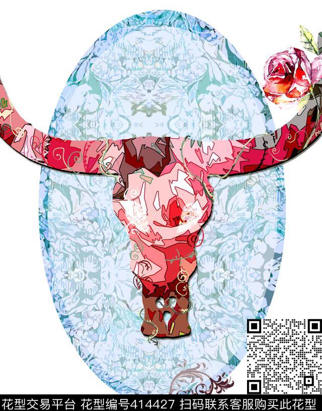 T恤流行时尚欧式宫廷风传统印花华亿平台下载（图片编号: 414427） - 瓦栏（Walan）