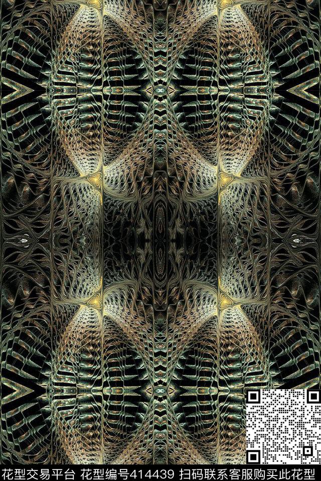 卡斯特点线面数码印花华亿平台下载（图片编号: 414439） - 瓦栏（Walan）