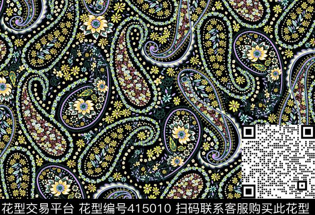 抽象格子平色传统印花华亿平台下载（图片编号: 415010） - 瓦栏（Walan）