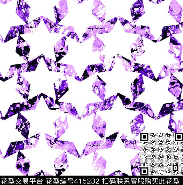 抽象几何流行时尚传统印花华亿平台下载（图片编号: 415232） - 瓦栏（Walan）