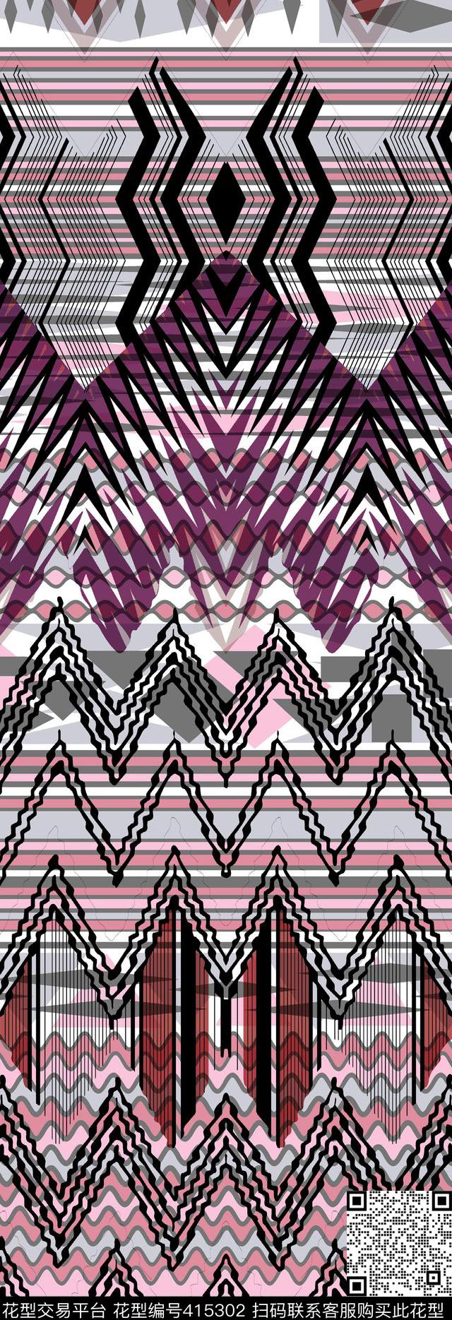 佩斯利花纹传统印花华亿平台下载（图片编号: 415302） - 瓦栏（Walan）