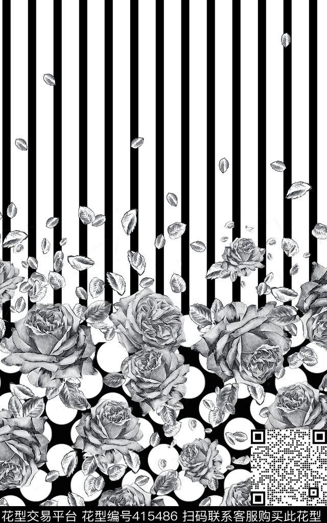 流行时尚抽象春夏华亿平台传统印花华亿平台下载（图片编号: 415486） - 瓦栏（Walan）