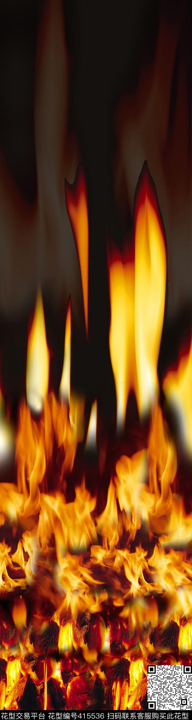 抽象风景数码印花华亿平台下载（图片编号: 415536） - 瓦栏（Walan）