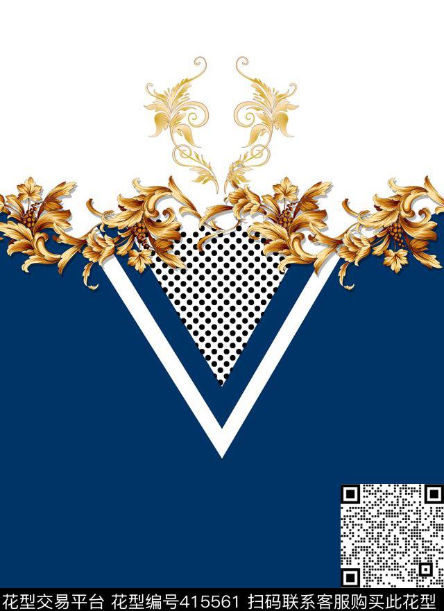 大牌男装欧美花纹传统印花华亿平台下载（图片编号: 415561） - 瓦栏（Walan）