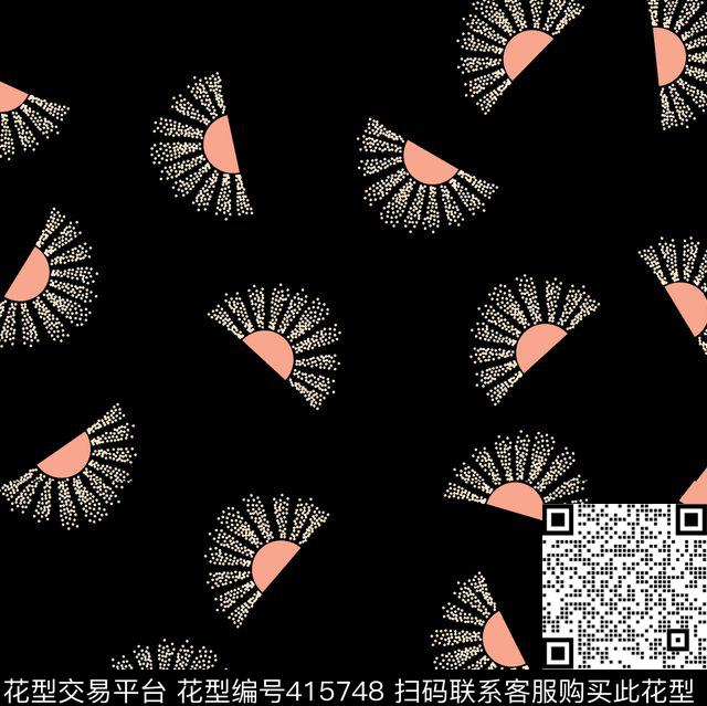 抽象复古流行传统印花华亿平台下载（图片编号: 415748） - 瓦栏（Walan）