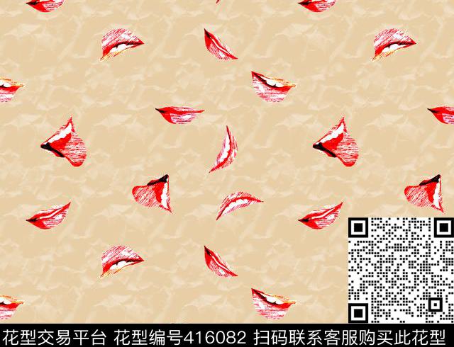 复古个性红传统印花华亿平台下载（图片编号: 416082） - 瓦栏（Walan）