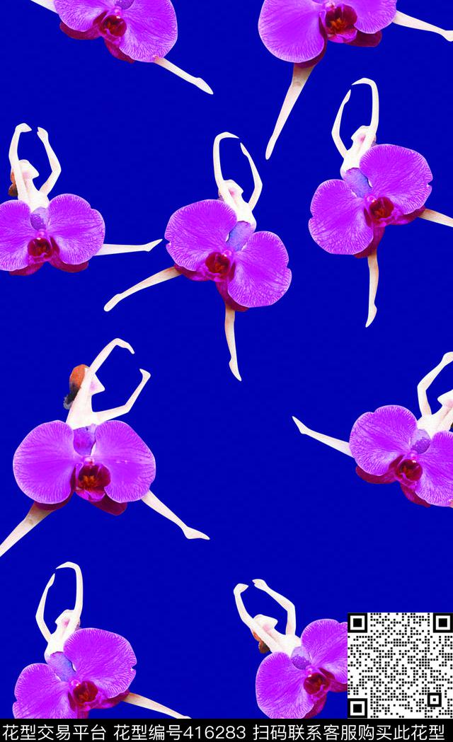 舞女数码印花华亿平台下载（图片编号: 416283） - 瓦栏（Walan）