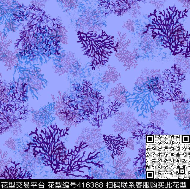 抽象几何水彩传统印花华亿平台下载（图片编号: 416368） - 瓦栏（Walan）