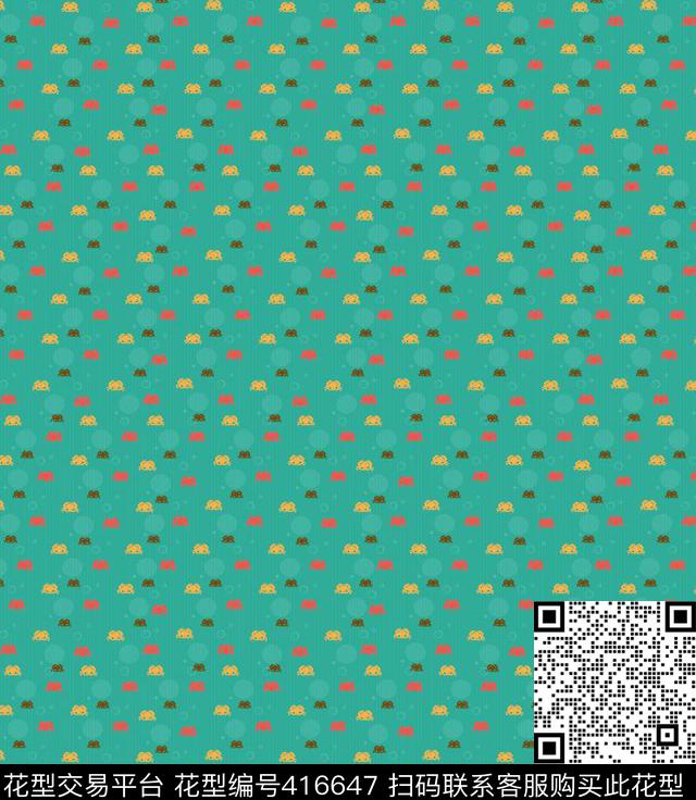 卡通家纺四件套传统印花华亿平台下载（图片编号: 416647） - 瓦栏（Walan）