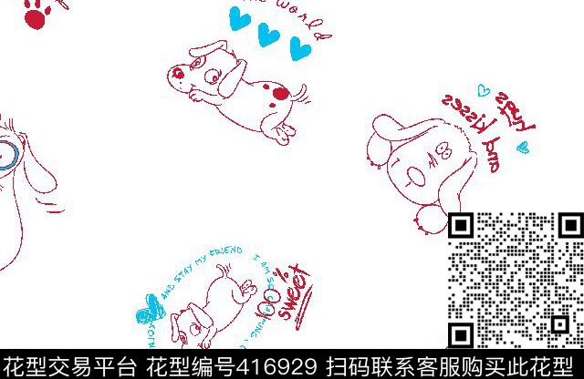 动物壹人行几何动物传统印花华亿平台下载（图片编号: 416929） - 瓦栏（Walan）