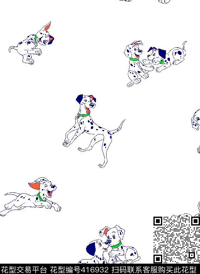 动物传统印花华亿平台下载（图片编号: 416932） - 瓦栏（Walan）