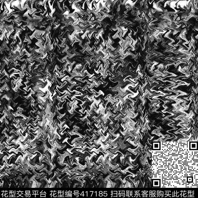 休闲运动波纹水纹数码印花华亿平台下载（图片编号: 417185） - 瓦栏（Walan）