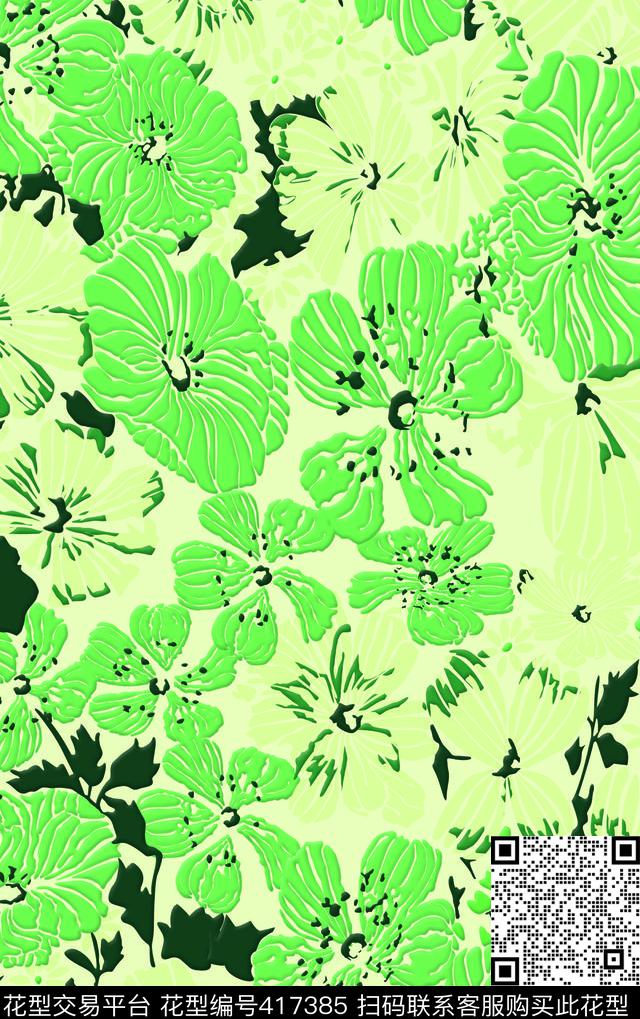 传统印花华亿平台下载（图片编号: 417385） - 瓦栏（Walan）