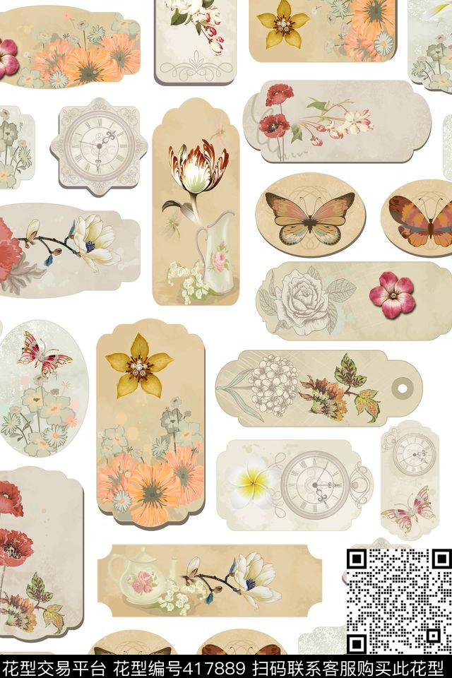 休闲牌子木牌个性休闲数码印花华亿平台下载（图片编号: 417889） - 瓦栏（Walan）