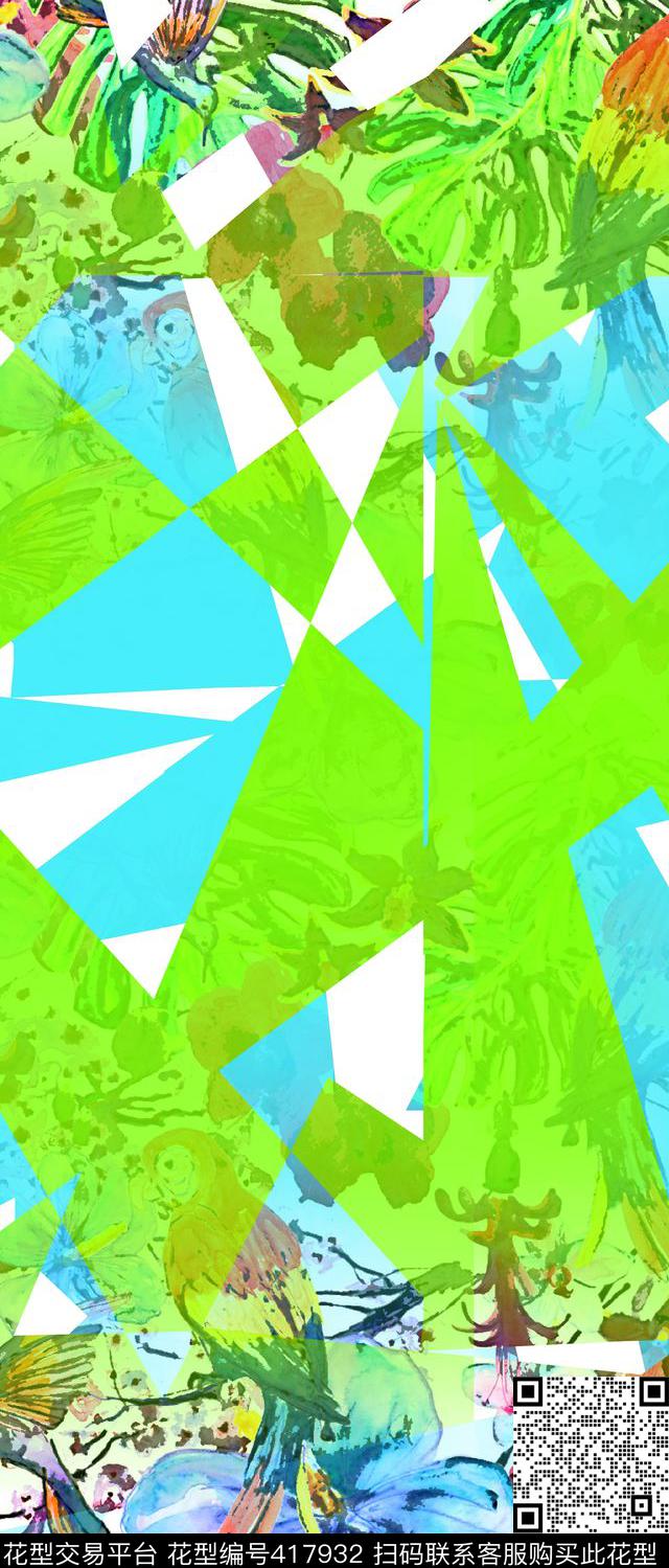 几何定位数码数码印花华亿平台下载（图片编号: 417932） - 瓦栏（Walan）