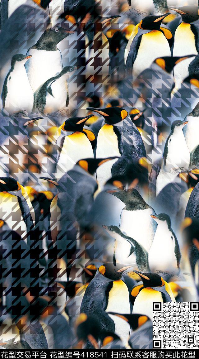 服装格纹金典数码印花华亿平台下载（图片编号: 418541） - 瓦栏（Walan）