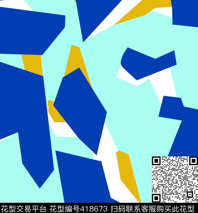 块块传统印花华亿平台下载（图片编号: 418673） - 瓦栏（Walan）