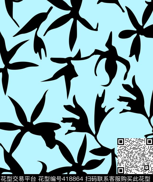 黑叶传统印花华亿平台下载（图片编号: 418864） - 瓦栏（Walan）