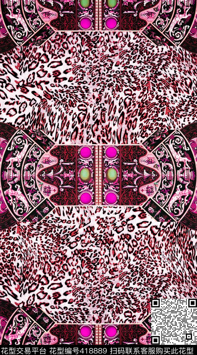 欧式男装欧式纹路数码印花华亿平台下载（图片编号: 418889） - 瓦栏（Walan）