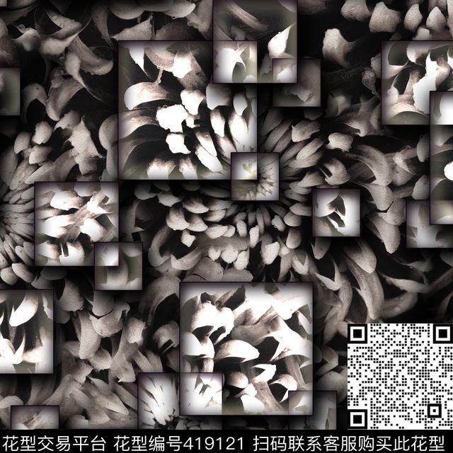 美白油画机理数码印花华亿平台下载（图片编号: 419121） - 瓦栏（Walan）