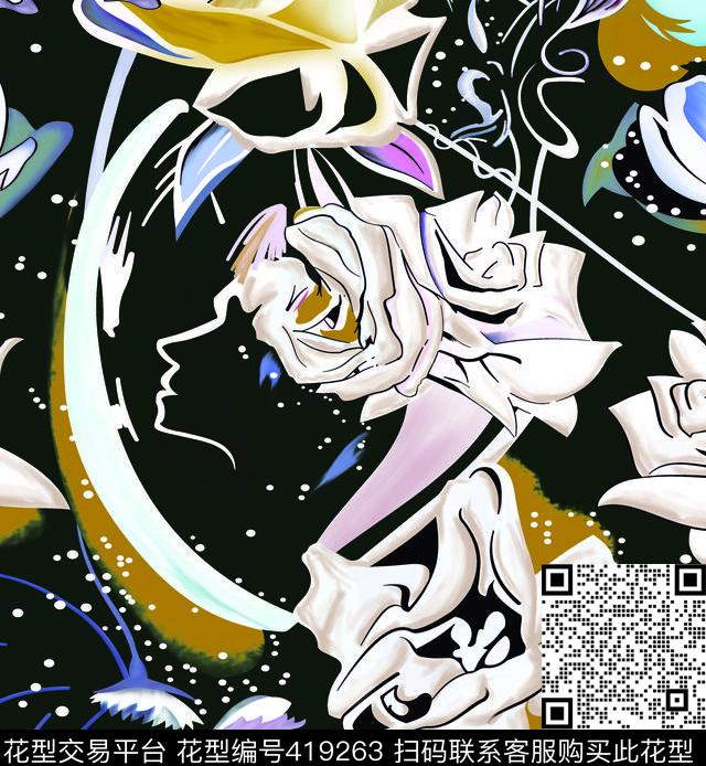 假花假花假花传统印花华亿平台下载（图片编号: 419263） - 瓦栏（Walan）