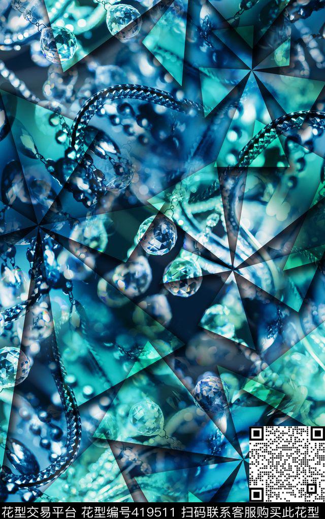 通透玻璃水晶数码印花华亿平台下载（图片编号: 419511） - 瓦栏（Walan）