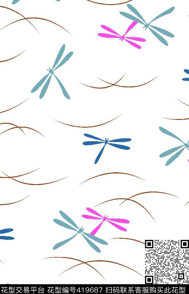 动物传统印花华亿平台下载（图片编号: 419687） - 瓦栏（Walan）