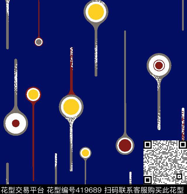 几何壹人行几何花传统印花华亿平台下载（图片编号: 419689） - 瓦栏（Walan）