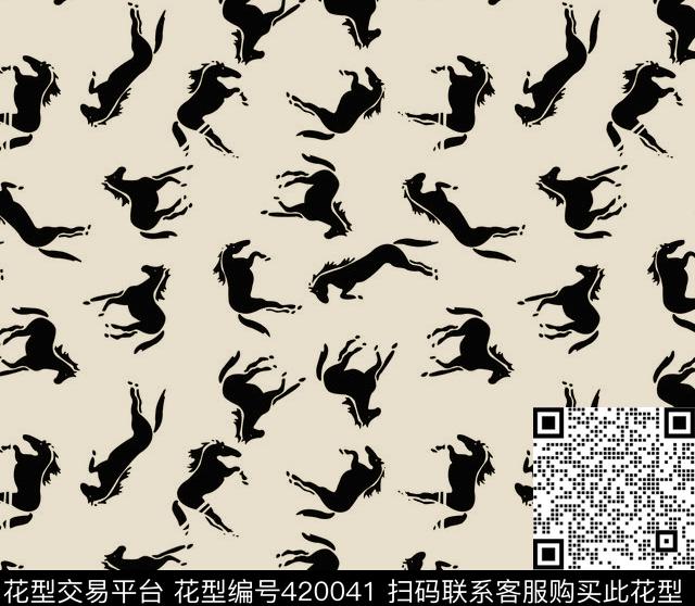 马循环传统印花华亿平台下载（图片编号: 420041） - 瓦栏（Walan）