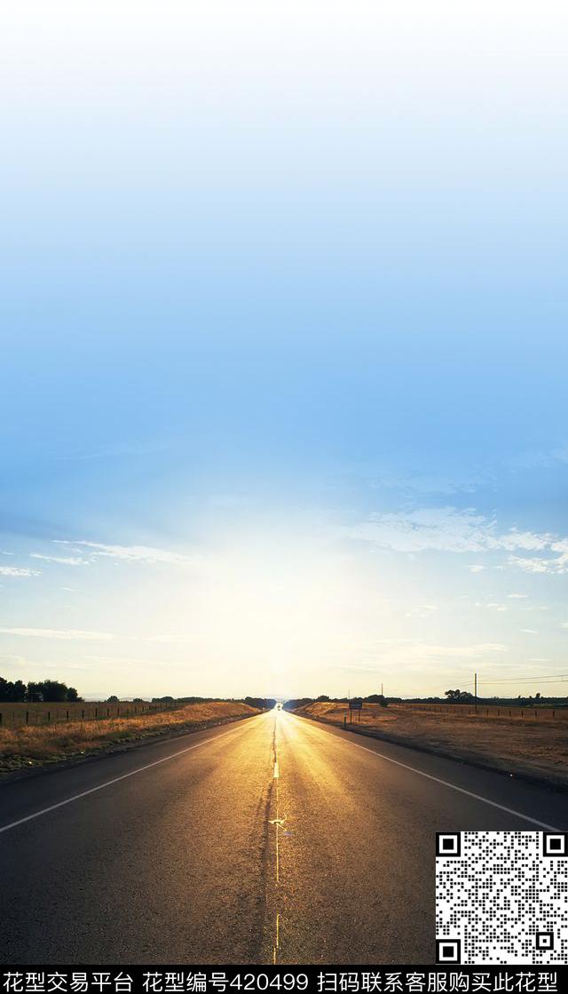 度假风景时尚数码印花华亿平台下载（图片编号: 420499） - 瓦栏（Walan）