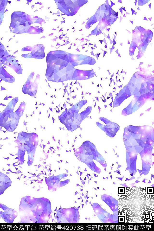 个性时尚砖石传统印花华亿平台下载（图片编号: 420738） - 瓦栏（Walan）