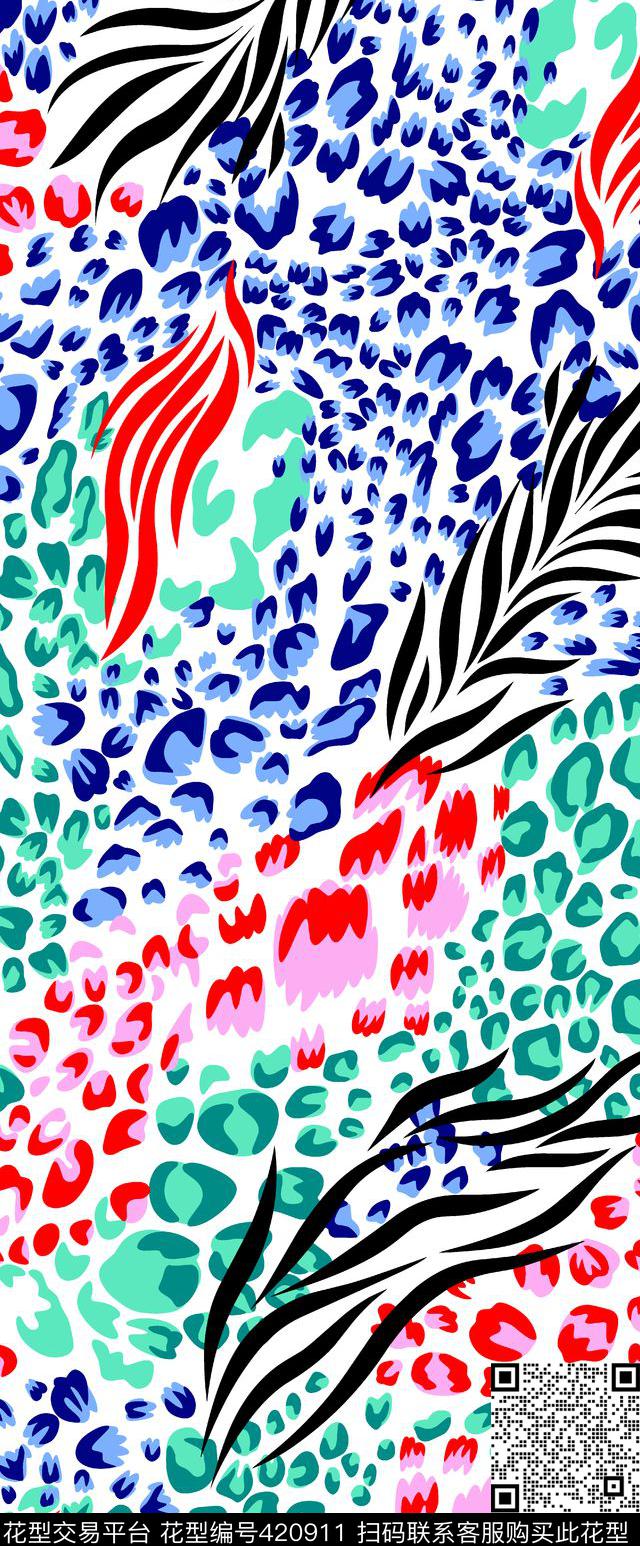 抽象简单趣味传统印花华亿平台下载（图片编号: 420911） - 瓦栏（Walan）