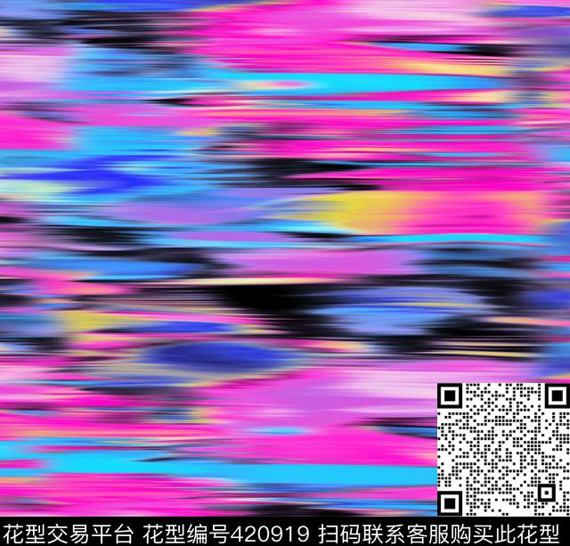 花花世界模糊倒影传统印花华亿平台下载（图片编号: 420919） - 瓦栏（Walan）