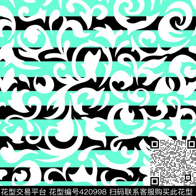 简约清新几何传统印花华亿平台下载（图片编号: 420998） - 瓦栏（Walan）
