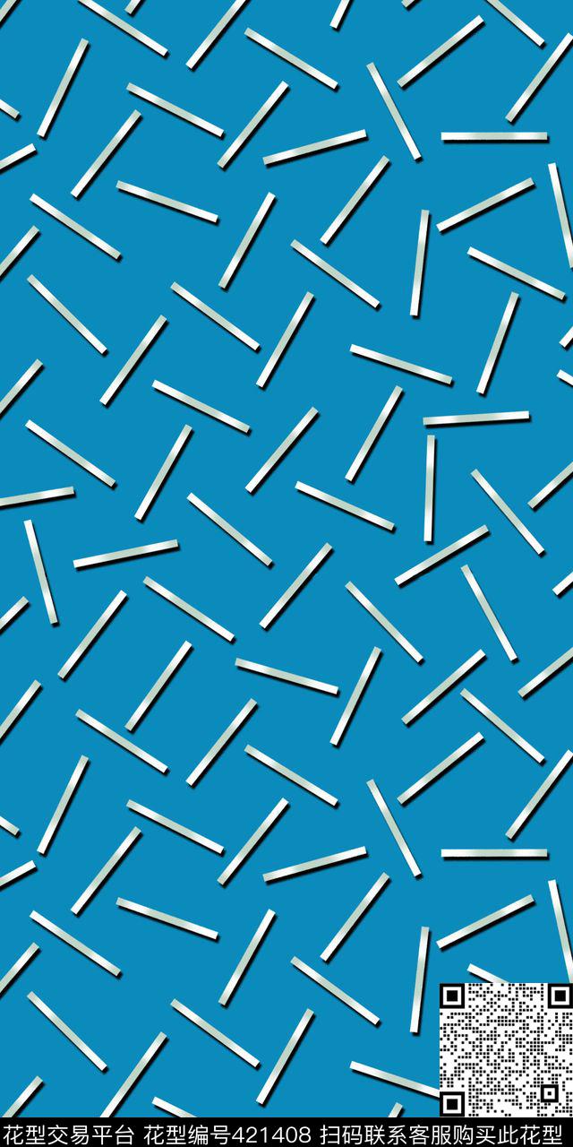 简单大牌几何传统印花华亿平台下载（图片编号: 421408） - 瓦栏（Walan）