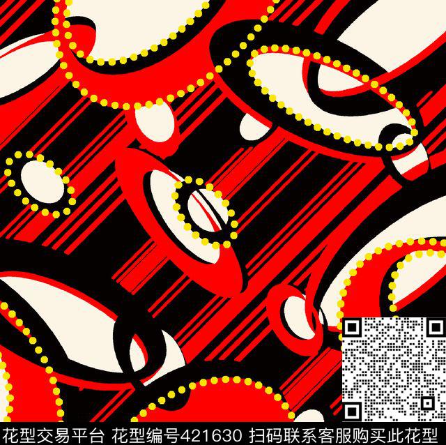 几何华亿平台圆点圆形传统印花华亿平台下载（图片编号: 421630） - 瓦栏（Walan）