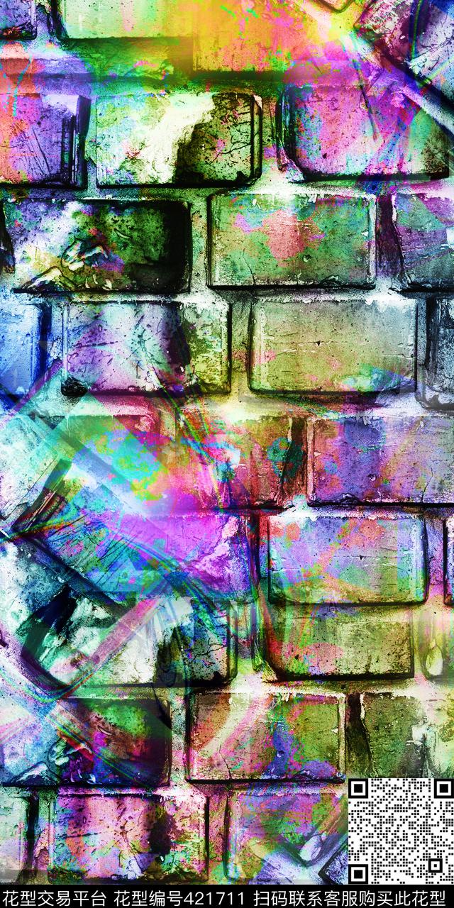 时尚炫数码印花华亿平台下载（图片编号: 421711） - 瓦栏（Walan）